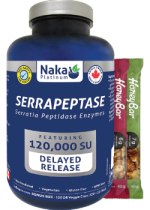 Serrapeptase - 150 V-Caps + BONUS