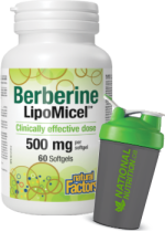 Berberine LipoMicel 500mg - 60 Softgels + BONUS