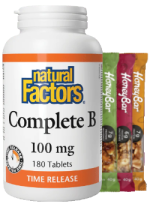 Complete B 100mg T/R - 180 Tabs + BONUS