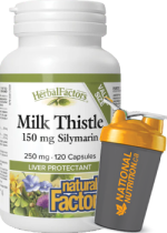 Milk Thistle 250mg - 120 Caps + BONUS