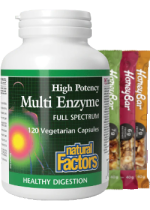 Multi Enzyme High Potency - 120 V-Caps + BONUS
