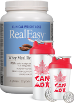 RealEasy With PGX Whey Meal Replacement (Chocolate) - 940g + BONUS