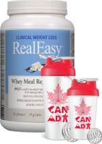 RealEasy With PGX Whey Meal Replacement (Vanilla) - 870g + BONUS