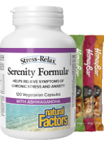 Stress-Relax Serenity Formula - 120 V-Caps + BONUS