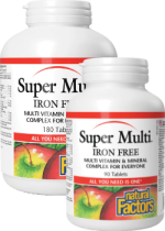 Super Multi Iron Free - 180 + 90 Tabs FREE