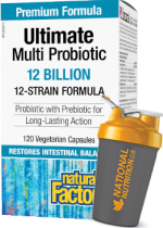 Ultimate Multi Probiotic - 120 V-Caps + BONUS