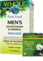 Whole Earth & Sea Men's Multivitamin And Mineral - 60 Tabs + BONUS