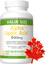 Alpha Lipoic Acid (Superior DL Form) 600mg - 240 V-Caps + BONUS