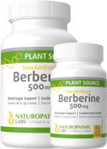 Berberine 500mg - 120 + 60 V-Caps FREE