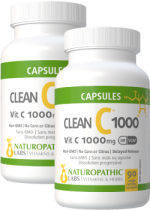 Clean C 1000 (Vitamin C 1,000mg) - 90 + 90 DR V-Caps