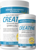 Creatine 100% Pure (Micronized) 5000mg - 400g + 200g FREE