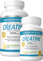 Creatine 3000mg (Micronized) - 240 + 60 V-Caps FREE