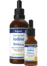 Elemental Iodine 800mcg (Organic) - 100 + 15ml FREE