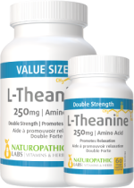 L-Theanine 250mg - 120 + 60 V-Caps FREE