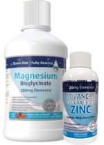 Magnesium Bisglycinate Liquid 250mg (Berry Flavour) - 600ml + BONUS