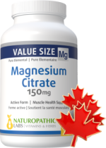 Magnesium Citrate 150mg - 360 Caps + BONUS
