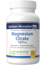 Magnesium Citrate 150mg - 60 Caps