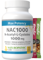 NAC (N-Acetyl-Cysteine) 1,000mg - 75 Tabs + BONUS