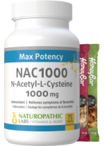 NAC (N-Acetyl-Cysteine) 1,000mg - 75 Tabs + BONUS