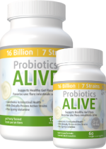 Probiotics Alive 16 Billion (Multi Strain / Shelf Stable) - 120 + 60 V-Caps FREE