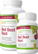 Red Beet Root 700mg (Organic) - 240 + 60 V-Caps FREE