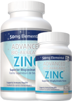 Zinc Bisglycinate 50mg - 240 + 60 V-Caps FREE
