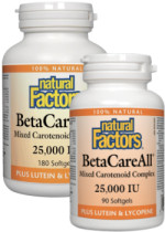 BetaCareAll 25,000iu - 180 + 90 Softgels FREE