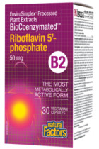 Riboflavin 5'-Phosphate (B-2) 50mg - 30 V-Caps