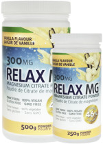 Relax MG Magnesium Powder (Vanilla) 300mg - 500 + 250g FREE - Naturopathic Labs