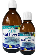 Clean Icelandic Cod Liver Oil (Lemon) - 500 + 200ml FREE