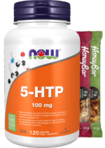 5-HTP 100mg - 120 V-Caps + BONUS
