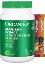 Grape Seed Extract 100mg - 120 Caps + BONUS