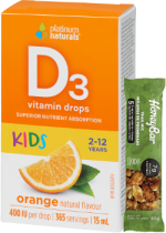 Delicious D Vitamin D3 For Kids (Orange) - 15ml + BONUS