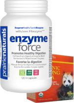 Enzyme-Force With Fibrazyme - 120 V-Caps + BONUS