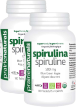 Spirulina (Organic & Fair Trade) - 180 + 180 Tabs FREE