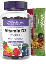 Vitamin D3 2500iu (Mixed Berry) - 75 Gummies + BONUS