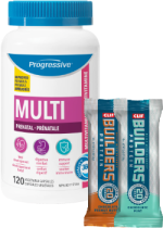 Progressive Multivitamins Prenatal Formula - 120 V-Caps + BONUS