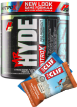 Mr Hyde Nitrox Pre-Workout (Blue Razz Popsicle) - 220g + BONUS