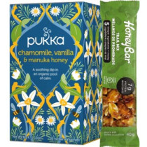 Chamomile Vanilla & Manuka Honey Tea - 20 Tea Bags + BONUS
