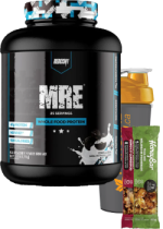 MRE Meal Replacement (Cookies & Cream) - 7.15lbs + BONUS