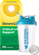 Critical Liver Support - 90 V-Caps + BONUS - Renew Life