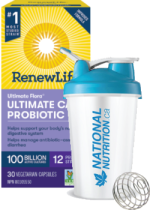 Ultimate Flora Ultimate Care Probiotic 100 Billion - 30 V-Caps + BONUS