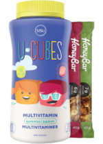 U-Cubes Kids Multi Vitamins - 120 Gummies + BONUS