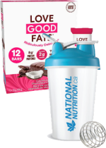 Love Good Fats (Coconut Chocolate Chip) - 12 x 39g Bars + BONUS - Love Good Fats