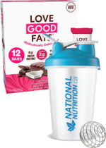 Love Good Fats (Coconut Chocolate Chip) - 12 x 39g Bars + BONUS - Love Good Fats