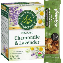 Organic Chamomile With Lavender - 16 Tea Bags + BONUS