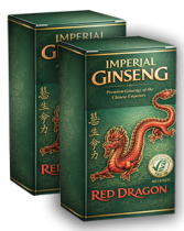 Red Dragon Imperial Ginseng 500mg - 60 + 60 Caps FREE