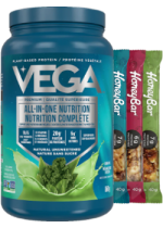 Vega All-In-One (Natural Unsweetened) - 860g + BONUS