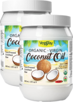 Vegiday Organic Virgin Coconut Oil - 800 + 800ml FREE
