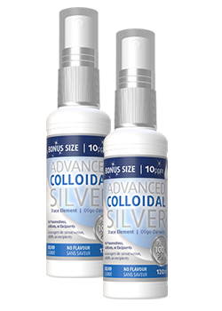 Advanced Colloidal Silver - 120 + 120ml Spray FREE